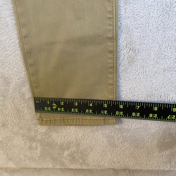 Levi's Women's Jeans Size 4M or 27x30 Mid Rise Skinny Khaki Casual Stretch - Picture 6 of 16